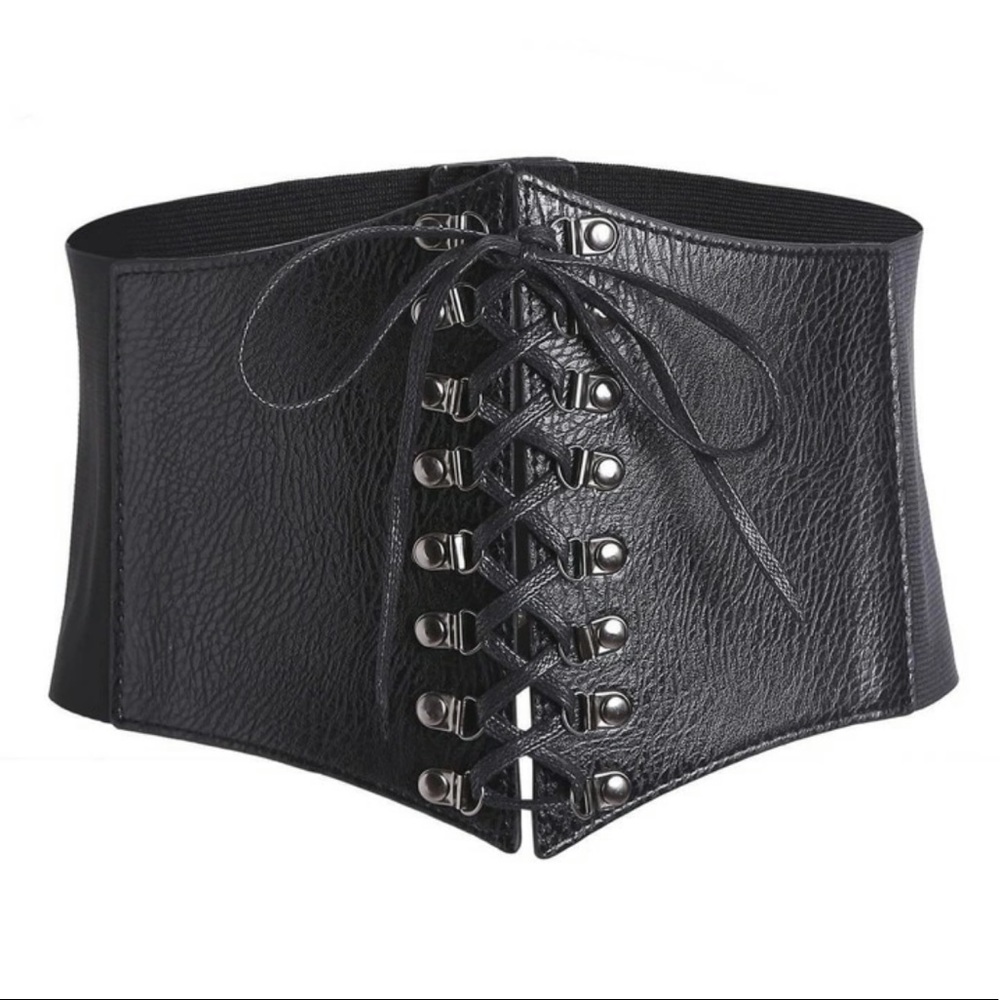 Lace Up Corset Belt